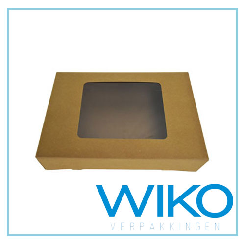FSC® Cateringdoos 46x31x8cm KRAFT