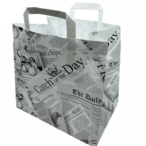 Papieren tas 32 x 17 x 26cm 