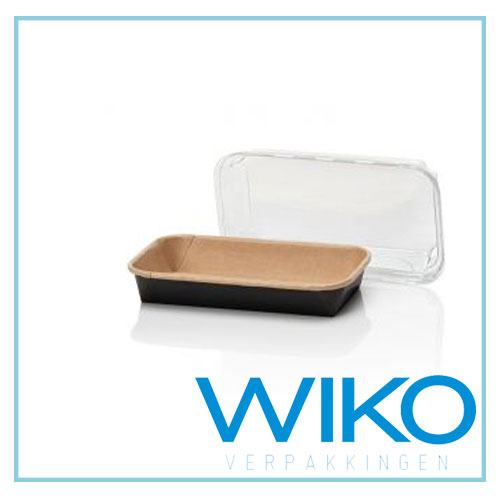 Kraft Sushi tray+dks Bruin/Zwart KP01 