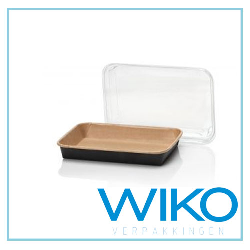Kraft Sushi tray+dks Bruin/Zwart KP03