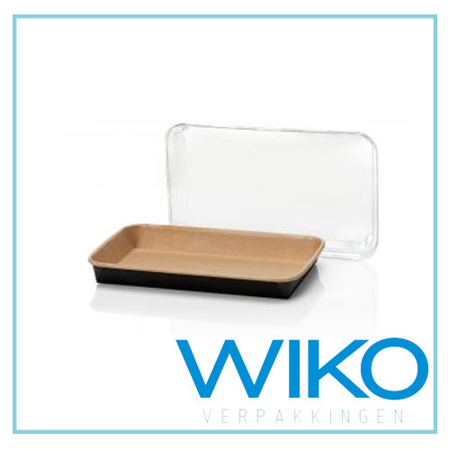Kraft Sushi tray+dks Bruin/Zwart KP05 
