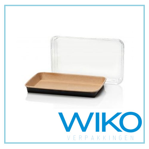 Kraft Sushi tray+dks Bruin/Zwart KP07 