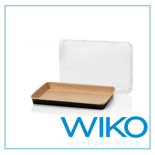 Kraft Sushi tray+dks Bruin/Zwart KP09 