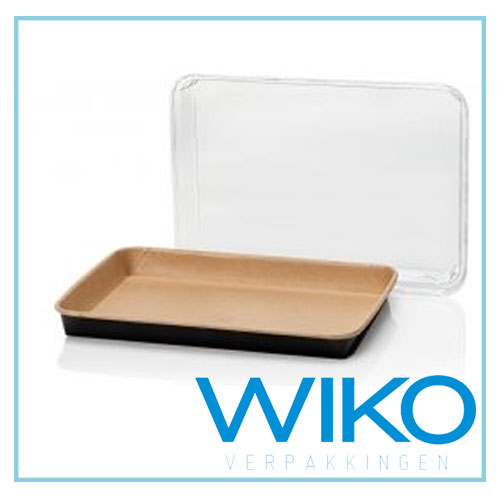 Kraft Sushi tray+dks Bruin/Zwart KP11 