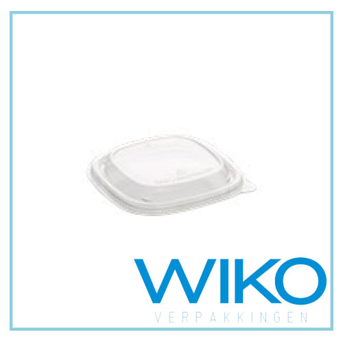 rPET deksel Square bowl 400/600ml 