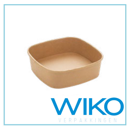 Kraft Square bowl 900ml 