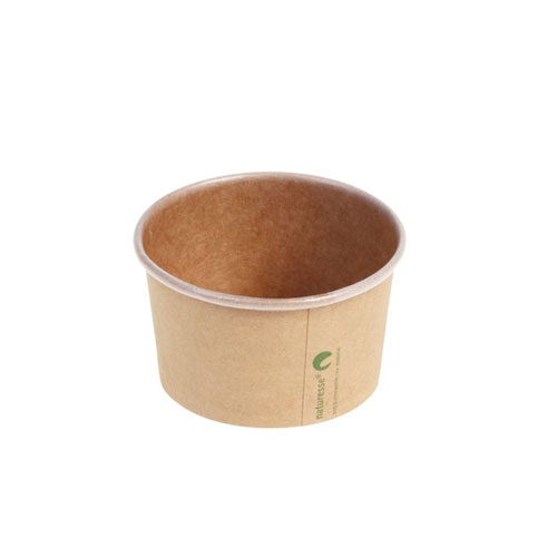 Kraft/PLA Foodcontainer 3 Oz. (90ml) 