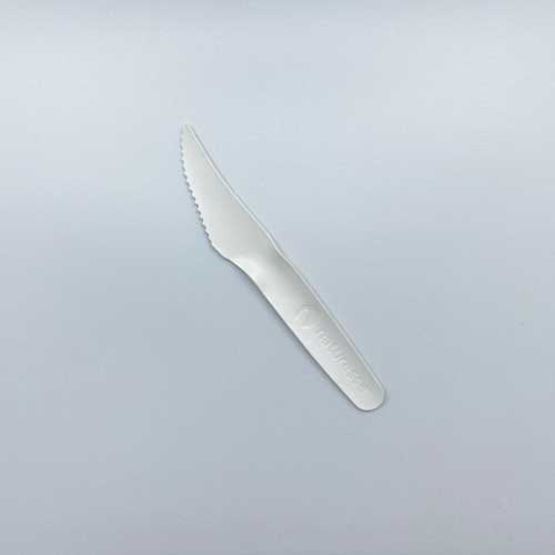 FSC® papieren mes 16,5cm WIT