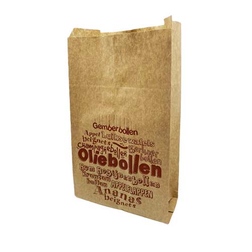 Ersatz oliebolzakken, BRUIN, nr. 4