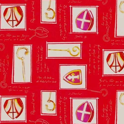 Cadeaupapier 30cm Sint Glossy  6019
