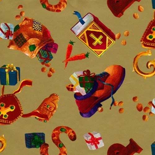 Cadeaupapier 30cm Sint Glossy  6030