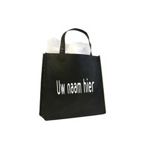 PP  Non Woven tas , ZWART