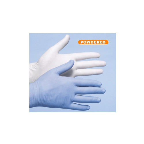 Latex handschoenen Wit S