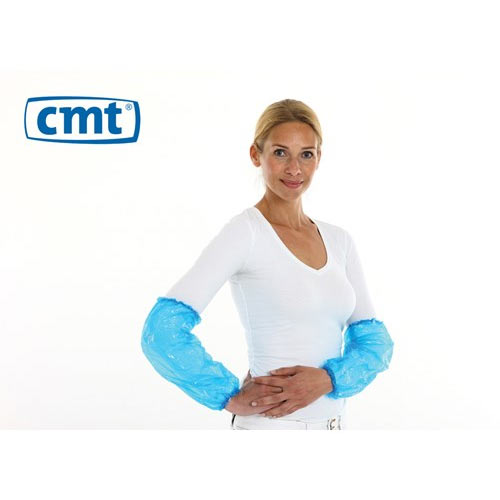 PE Mouwbeschermer blauw