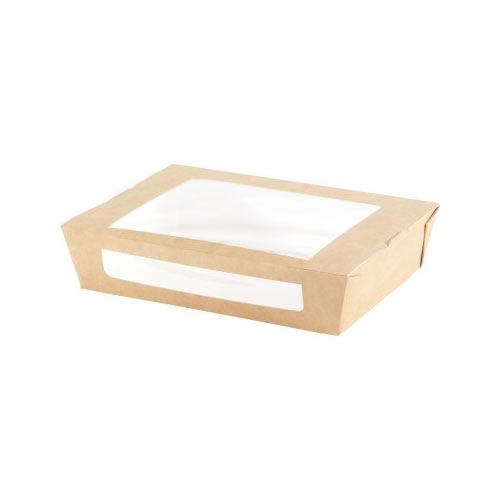 Kartonnen box met venster (159909)