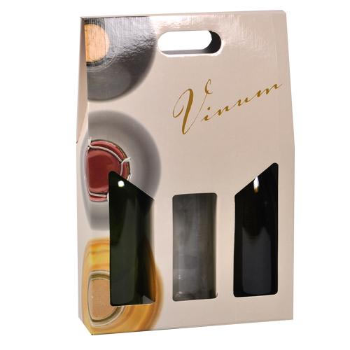 Wijnflesdraagkarton Vinum Trio (3)