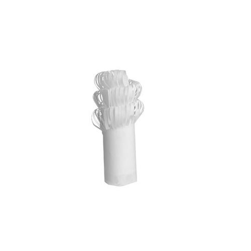 Kipmanchetten 14 mm wit (doos @ 100 stuks)