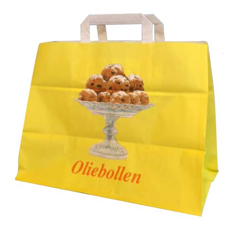 Papieren draagtas (Oliebol)