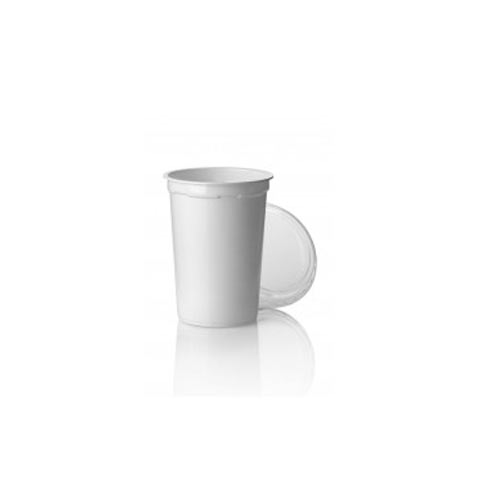 Plastic beker 1/4 liter
