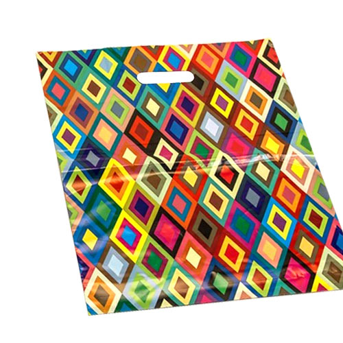 Plastic tas 38 x 44cm + 2x4cm