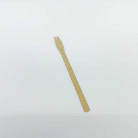 Frietvork papier [P2P] 140mm, BRUIN