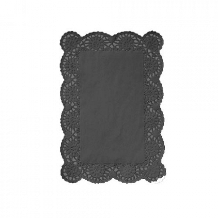 Papieren randjes rh 300 x 400 mm, zwart