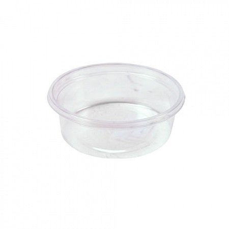 Plastic cup  80 cc, Ø 73 mm - combi